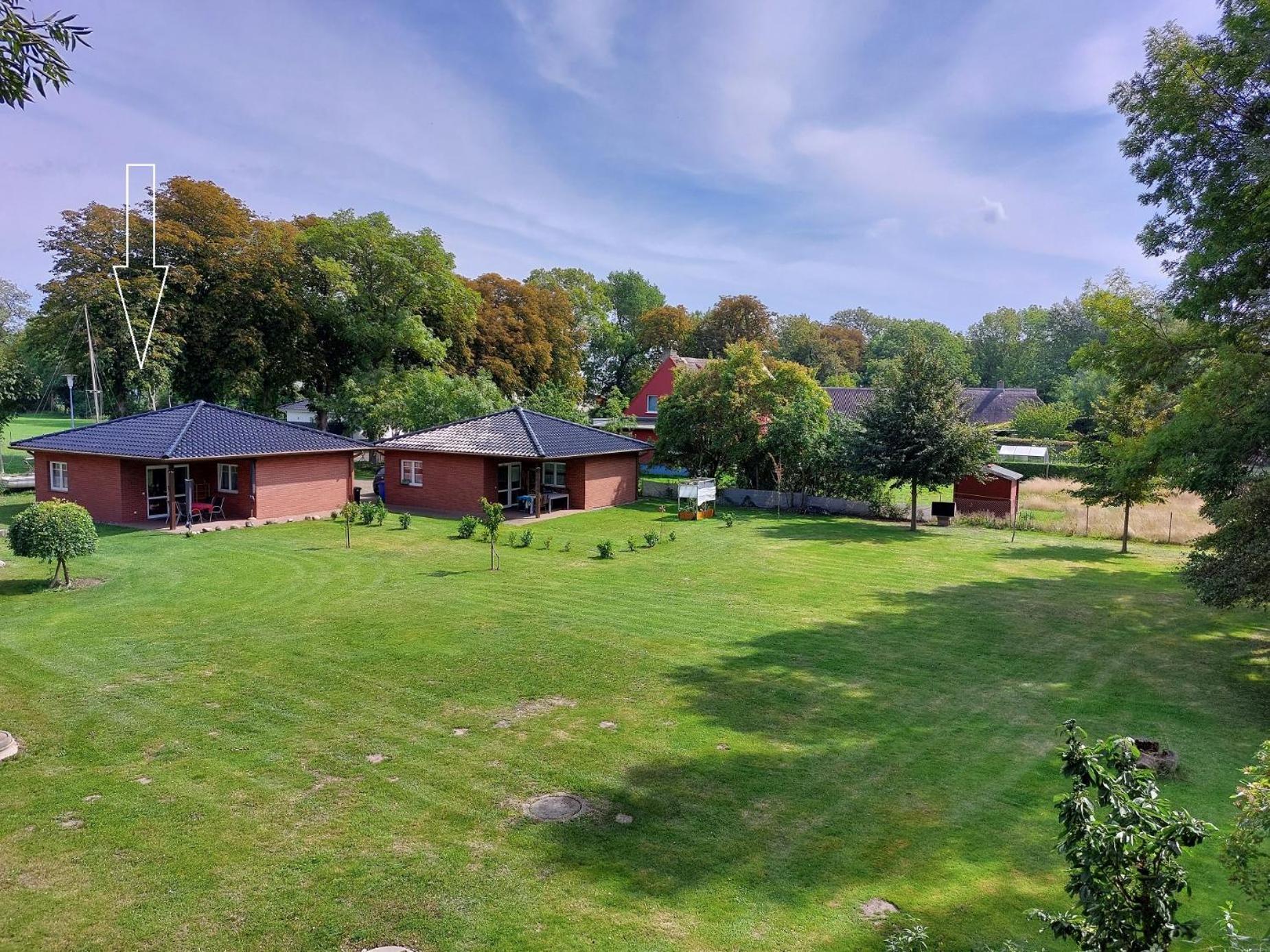 Ferienwohnung Ruegen Schaprode Freistehender Bungalow - Barrierefrei - Exterior foto